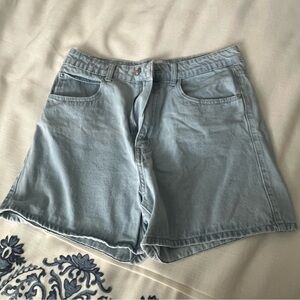 Princess Polly Swalla Light Wash Denim Shorts